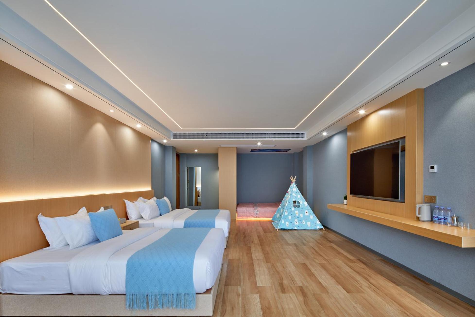 Yangshuo Fortune Lake Inn- One Way Free Pick Up From Airport Or Ts Over 3 Nights Eksteriør bilde